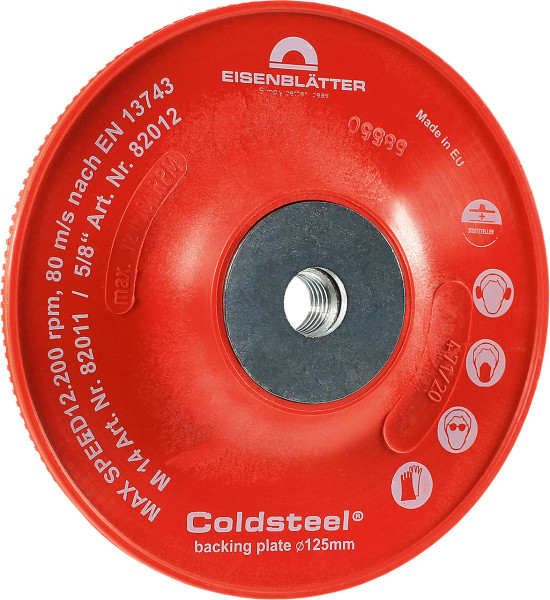 COLDSTEEL Stützteller für Fiberscheiben